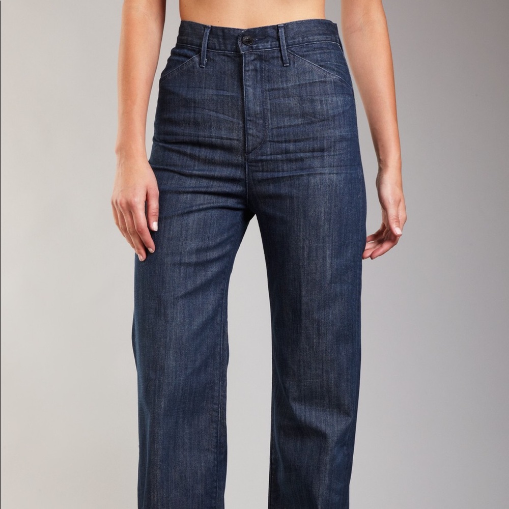 BNWOT Earnest Sewn High Waist Trouser Jean